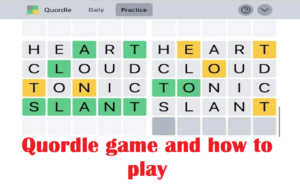 Quordle game and how to play