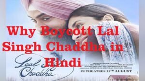 Why boycott lal singh chaddha in hindi