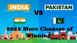 indian vs pakistan 2022 more chances of winning