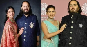 Radhika Merchant and Anant Ambani Join Mukesh Ambani at Maharashtra CM's Oath Ceremony