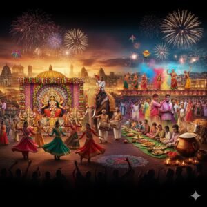 Indian festivals celebrating culture and traditions