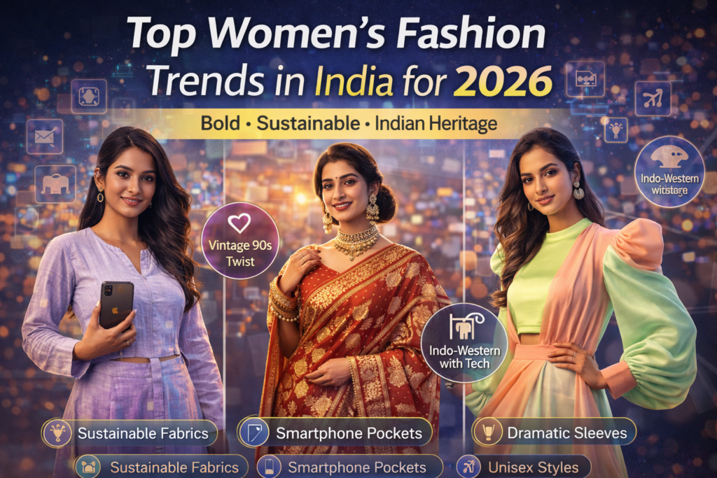 Latest women fashion trends in India

