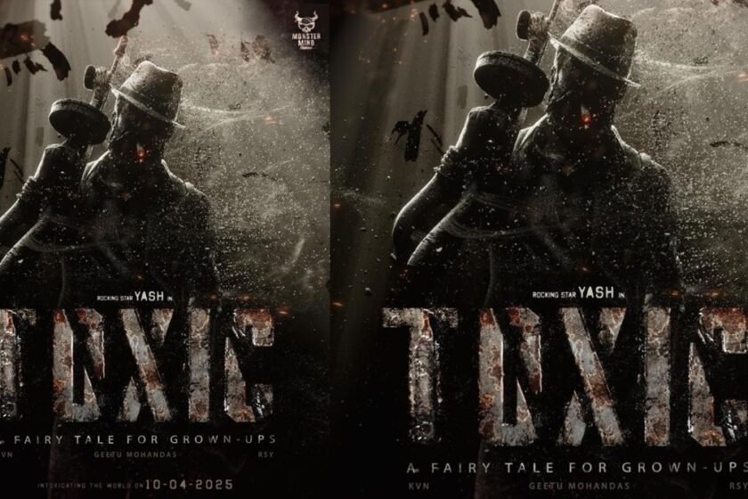 A gritty and cinematic movie poster for "Toxic: A Fairy Tale for Grown-Ups.