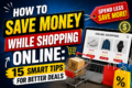 How to Save Money While Shopping Online